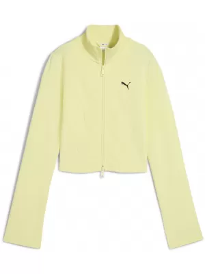 Ženska jakna PUMA DARE TO SLIM CROPPED TRACK JACKET 63214635 ZLATA LUNA