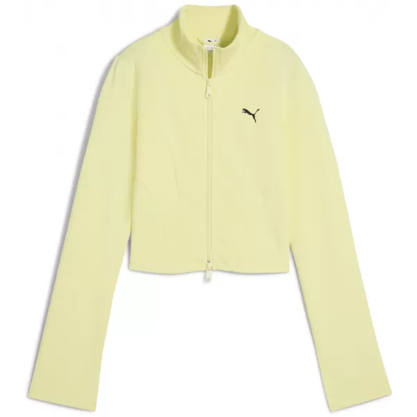  Ženska jakna PUMA DARE TO SLIM CROPPED TRACK JACKET 63214635 ZLATA LUNA 