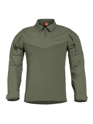 Moška majica z dolgimi rokavi PENTAGON RANGER SHIRT K02013 KAMUFLAŽNO ZELENA