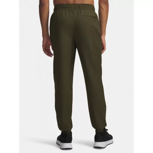  Moške trenirke UNDER ARMOUR UA UNSTOPPABLE WOVEN JOGGER 1388823-308 ZELENA 