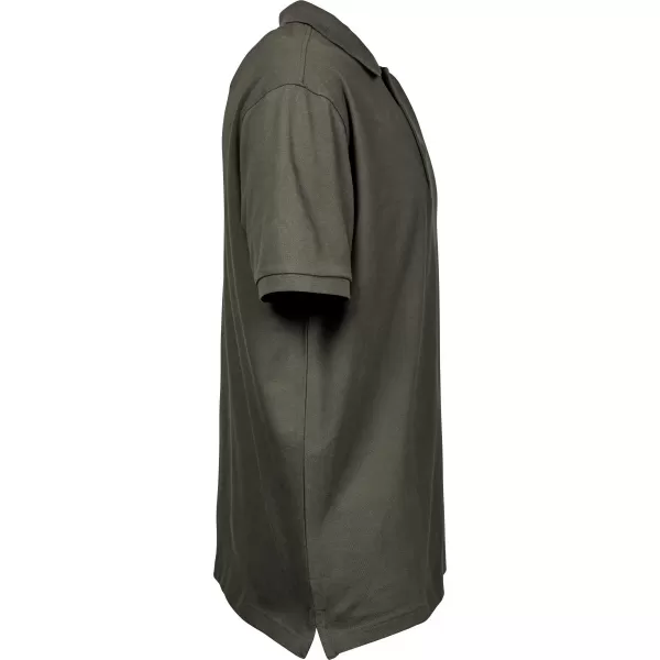  Moška majica s kratkimi rokavi TEE JAYS | TJ 1405 TEMNO OLIVNO 