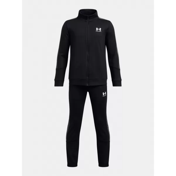  Fantovski komplet UNDER ARMOUR UA B ICON KNIT TRACKSUIT 1390295-001 ČRNA 