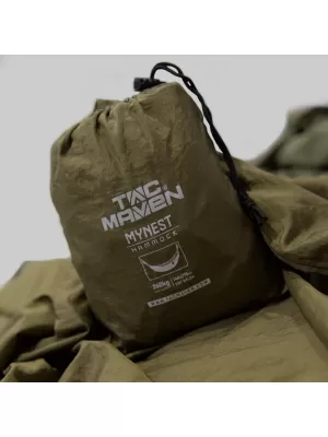 Viseča mreža PENTAGON MYNEST HAMMOCK D19024 RJAVO SIVA