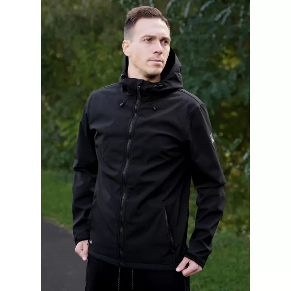  Moška softshell jakna ALTISPORT NEWET ČRNA 