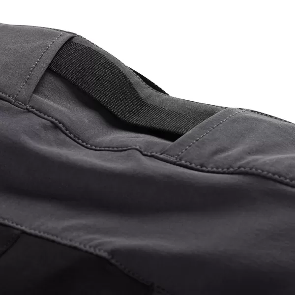  Moške softshell hlače ALPINE PRO AKAN 2 TEMNO SIVA 
