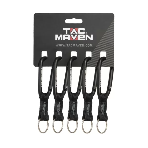  karabin PENTAGON CARABINER 8ΜΜ D25029 ČRNA 