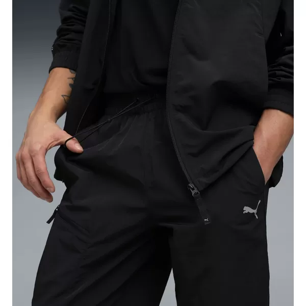 Hlače PUMA TECH WOVEN CARGO PANTS CL 68804601 PUMA ČRNA 