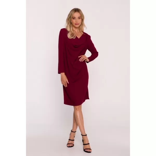  Obleka STYLOVE S428 KOSTANJEVA 