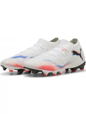 Moški čevlji PUMA FUTURE 8 MATCH FG/AG 10859301 WHITE/ BELA/PUMA ČRNA/ŽAREČA RDEČA