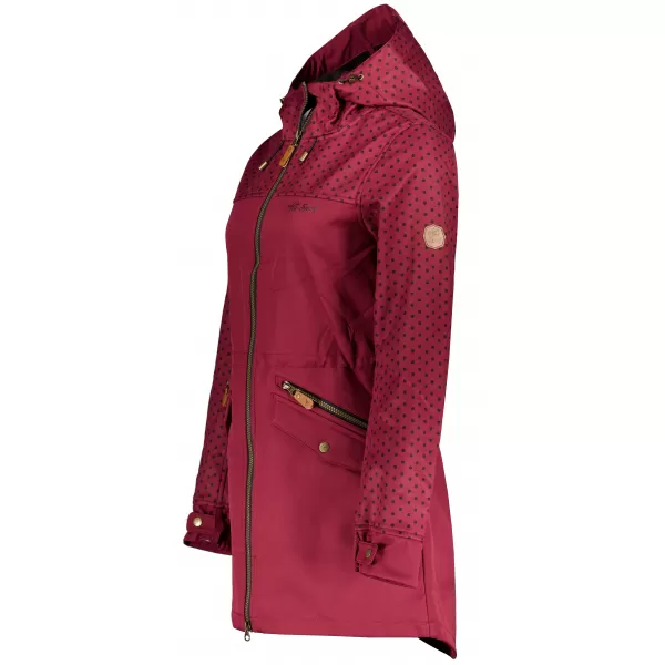  Ženska softshell jakna ALTISPORT GEMEE BORDO 