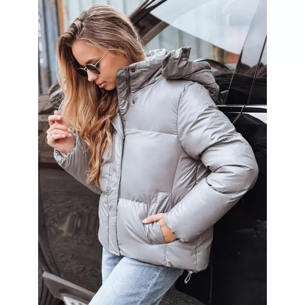  Ženska jakna DSTREET TY5191 TEMNO SIVA 