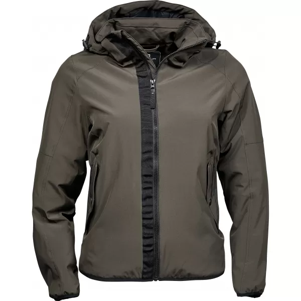 Ženska jakna TEE JAYS | TJ 9605 TEMNO OLIVNO 