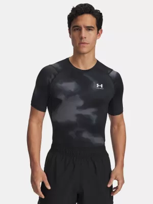 Moška majica s kratkimi rokavi UNDER ARMOUR UA HG ARMOUR PRINTED SS 1383321-003 ČRNA