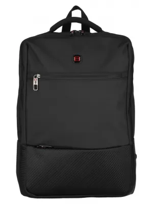 Nahrbtnik ENRICO BENETTI BERN 15 NOTEBOOK BACKPACK ČRNA