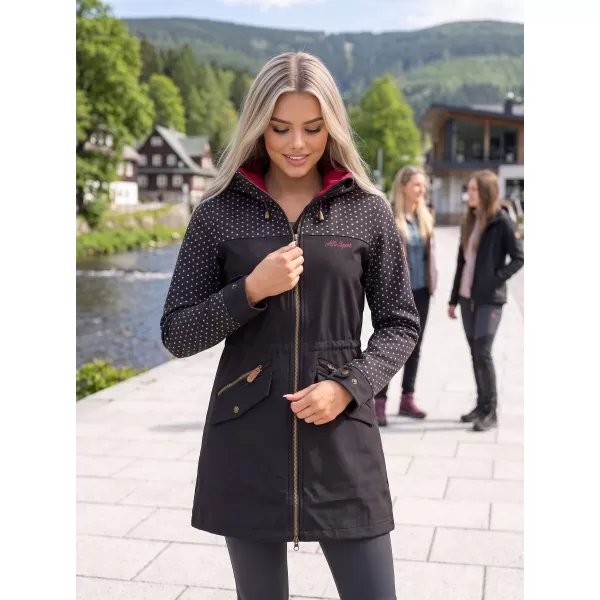  Ženska softshell jakna ALTISPORT GEMEE ČRNA 