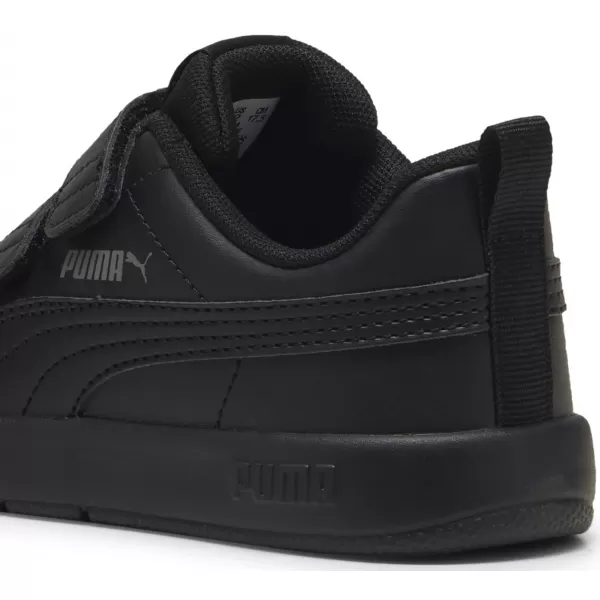  Otroški čevlji PUMA COURTFLEX V3 V PS 39764201 PUMA ČRNA/ČRNA/LITO ŽELEZO 