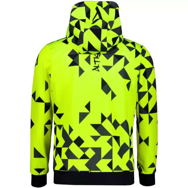  Moški vrhunski funkcionalni pulover ALTISPORT VOJ/ALM108MI01 NEON RUMENA 