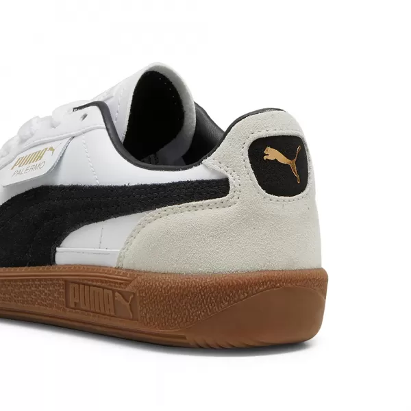  Otroški čevlji PUMA PALERMO LTH JR 39727501 PUMA BELA/HLAPNA SIVA/GUMIJA 