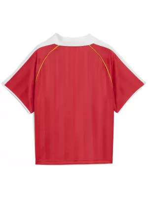 Ženski dres PUMA T7 RELAXED FOOTBALL JERSEY 63215711 ZA VSE ČASE RDEČE