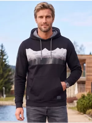 Moška jopica ALTISPORT GORO TEMNO SIVA