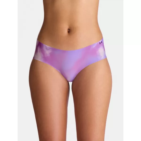  Ženske spodnjice UNDER ARMOUR UA PURE STRETCH NS HIP - 3PK 1383896-575 TRANSPARENT 