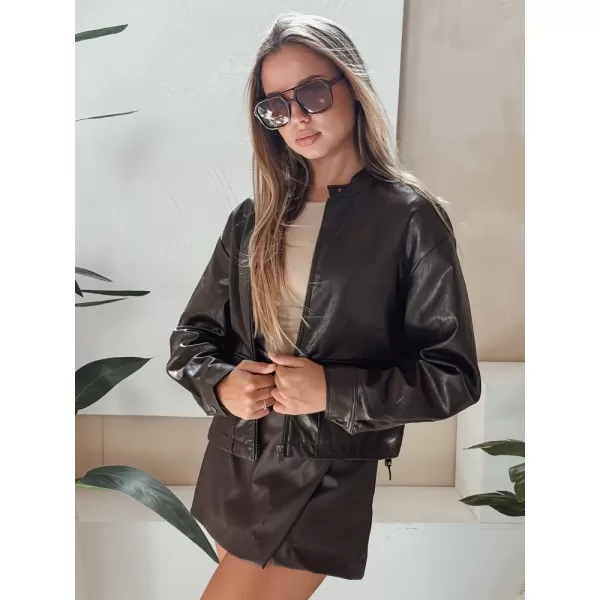  Ženska jakna DSTREET TY5220 RJAVA 