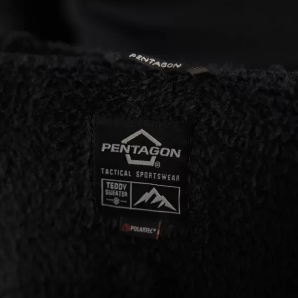  Pulover PENTAGON TEDDY POLARTEC ALPHA SWEATER K08062 ČRNA 