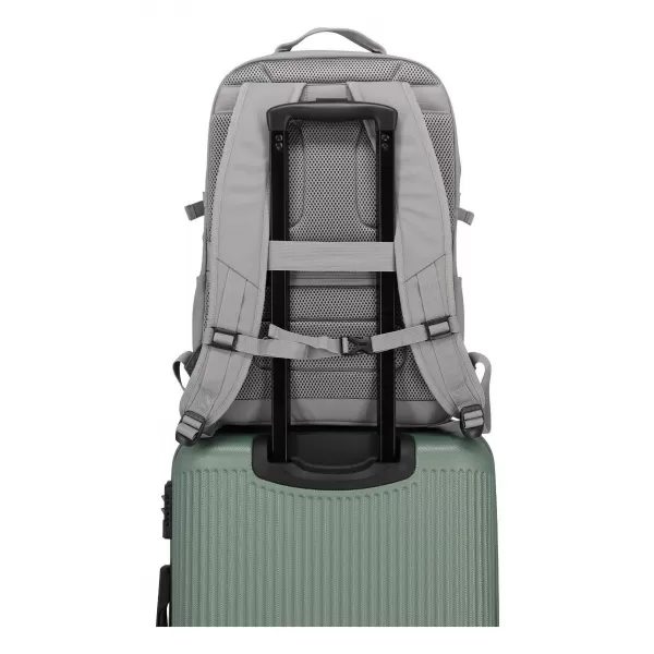  Nahrbtnik TRAVELITE BASICS BACKPACK WATER-REPELLENT SVETLO SIVA 