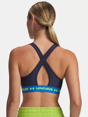 Ženski nedrček UNDER ARMOUR CROSSBACK MID BRA 1361034-403 MODRA