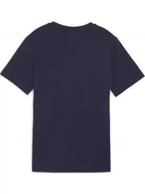 T -majica PUMA TEAMGOAL CASUALS TEE JR 658616_06 PUMA NAVY/PUMA WHITE
