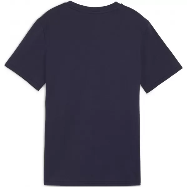  T -majica PUMA TEAMGOAL CASUALS TEE JR 658616_06 PUMA NAVY/PUMA WHITE 