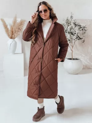 Ženska jakna DSTREET TY4917 RJAVA
