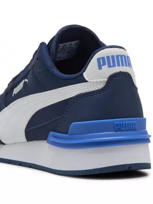 Otroški čevlji PUMA ST RUNNER V4 NL JR 39973909 PERZIJSKO MODRA/BELA/MT MODRA