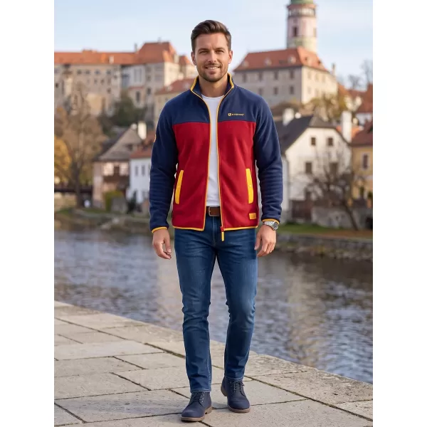  Moški pulover iz flisa ALTISPORT GAMEL BORDO 