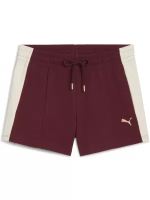 Ženske kratke hlače PUMA T7 PINTUCK SHORTS 4' 63213996 RUBINASTI ŠIMER