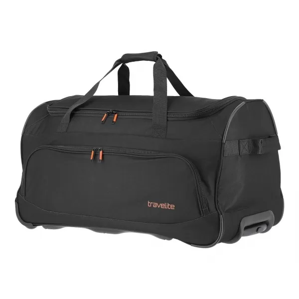  Kovček TRAVELITE Basics Fresh Wheeled Duffle ČRNA 