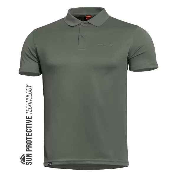  Majica s kratkimi rokavi PENTAGON ANASSA POLO K09017 KAMUFLAŽNO ZELENA 