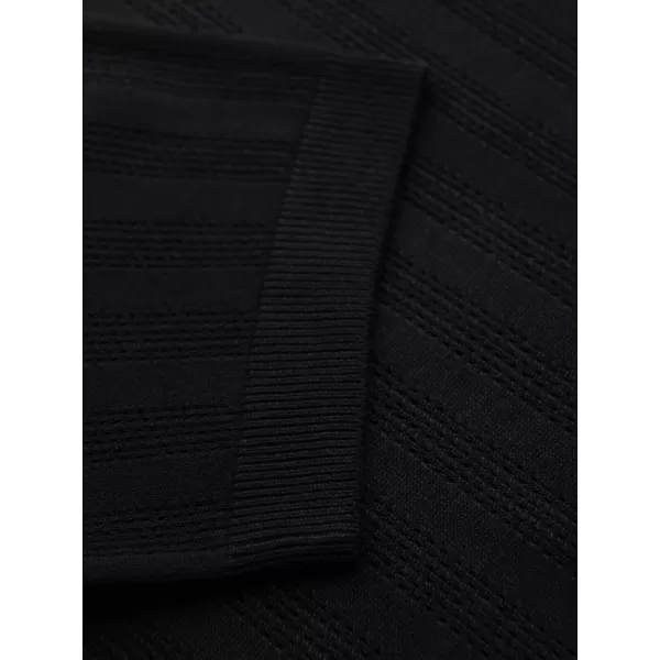  Moška T -majica OMBRE OM-POSS-0158 ČRN 