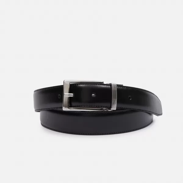  Moški pas GEOX G003667 ČRNA 