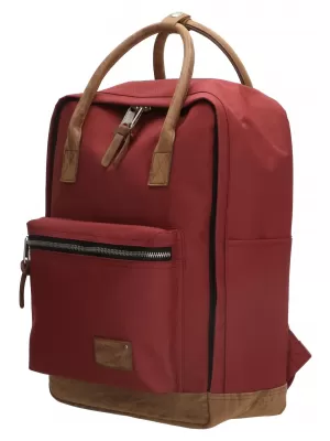 Nahrbtnik ENRICO BENETTI SANTIAGO NOTEBOOK BACKPACK 17 L BORDO