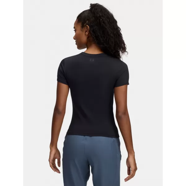 Ženska majica s kratkimi rokavi UNDER ARMOUR MERIDIAN CORE SS 6000341-001 ČRNA 