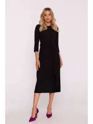 Obleka STYLOVE S425 ČRNA