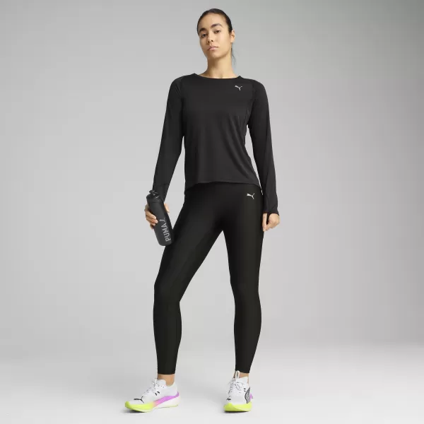  Srajca PUMA W RUN VELOCITY LONG SLEEVE (POLY) 52658101 PUMA ČRNA 