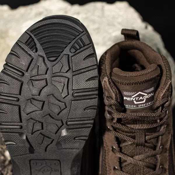  Škornji PENTAGON SCORPION V2 NUBUCK 6 BOOTS K15049 TERRA RJAVA 