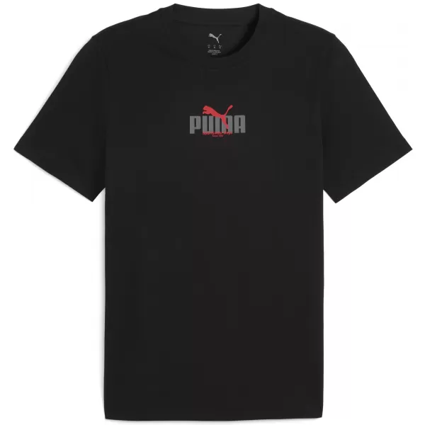  Srajca PUMA GRAPHIC PUMA ČRNA 