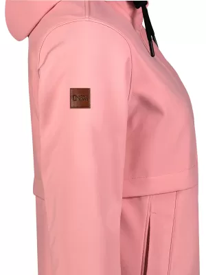 Ženski softshell plašč NORDBLANC NBWSL8276 SVETLO ROZA