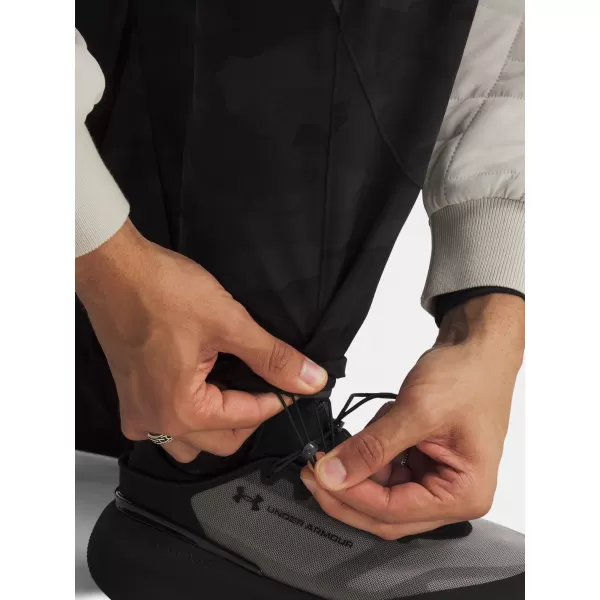  Moške športne hlače UNDER ARMOUR UA UNSTOPPABLE CARGO PANT 1390256-003 ČRNA 