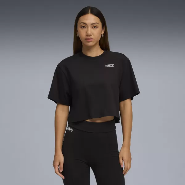  Srajca PUMA X ROSÉ TEE 63380601 PUMA ČRNA 