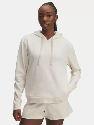 Ženski pulover UNDER ARMOUR UA RIVAL TERRY HOODIE 6005511-783 RJAVA