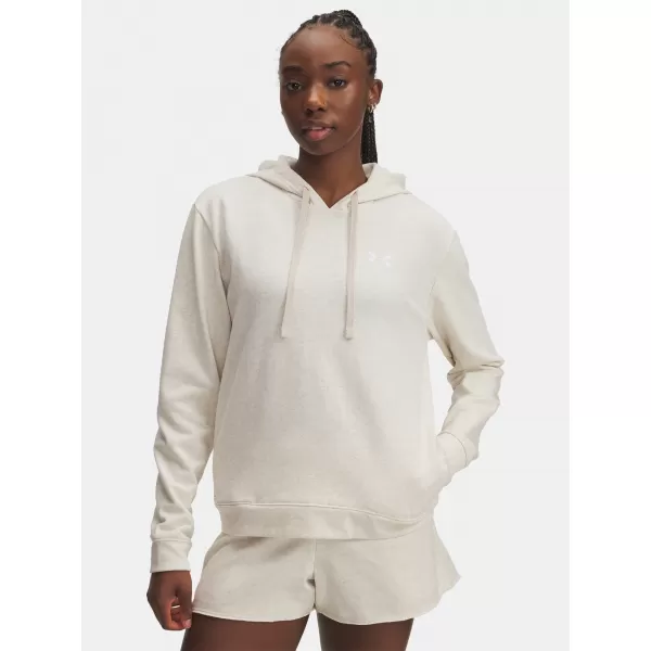  Ženski pulover UNDER ARMOUR UA RIVAL TERRY HOODIE 6005511-783 RJAVA 